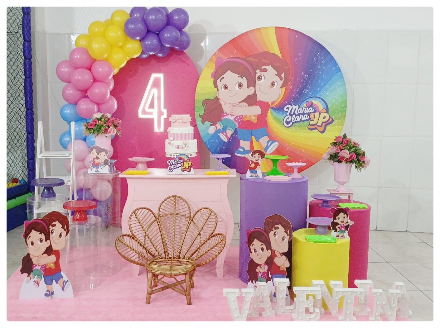 Maria Clara & JP - Valentina 4 anos